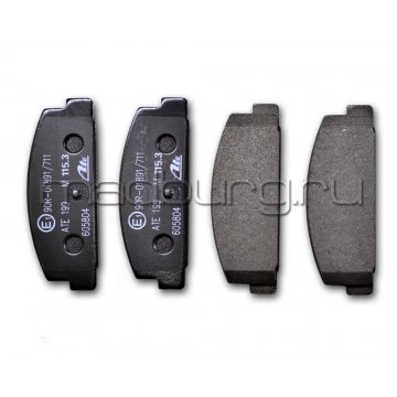 Колодки тормозные задние M6